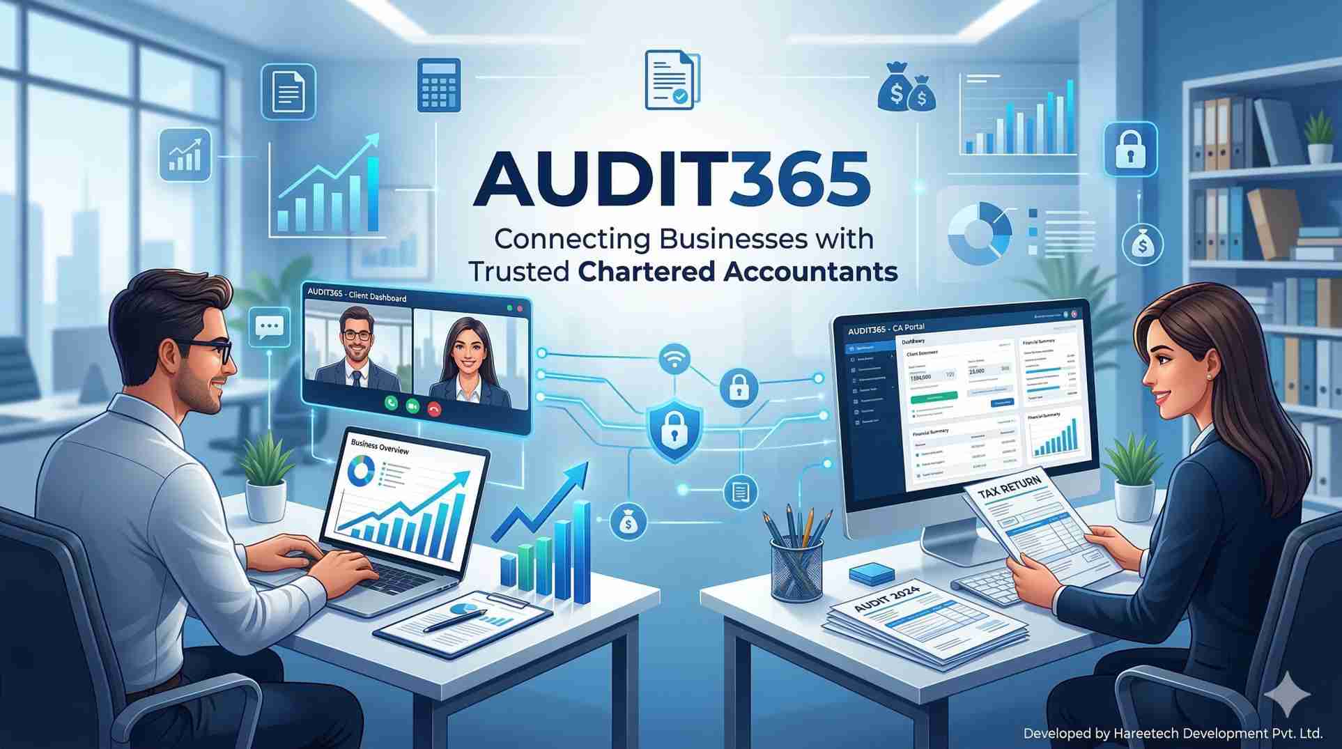 Audit365 – A Smart Marketplace for Chartered Accountants by Hareetech Development Pvt. Ltd